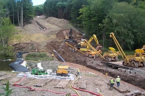 Temporary Cofferdam Pipeline Repair 1