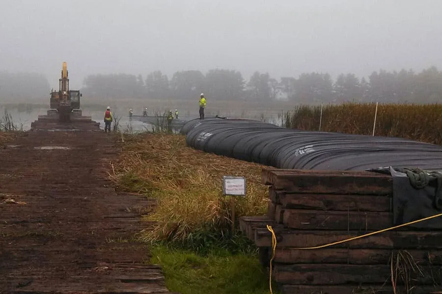Water-filled Cofferdam for Construction