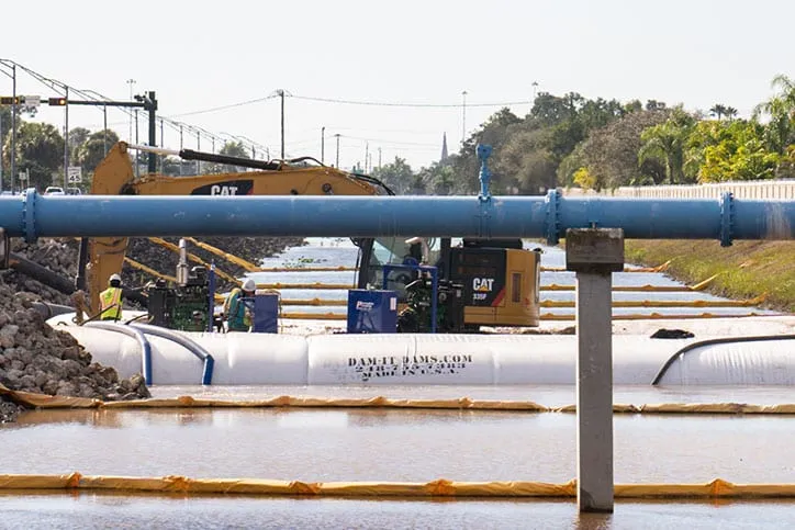 How Are Dam-It-Dams Inflatable Cofferdams Different Than the Competition