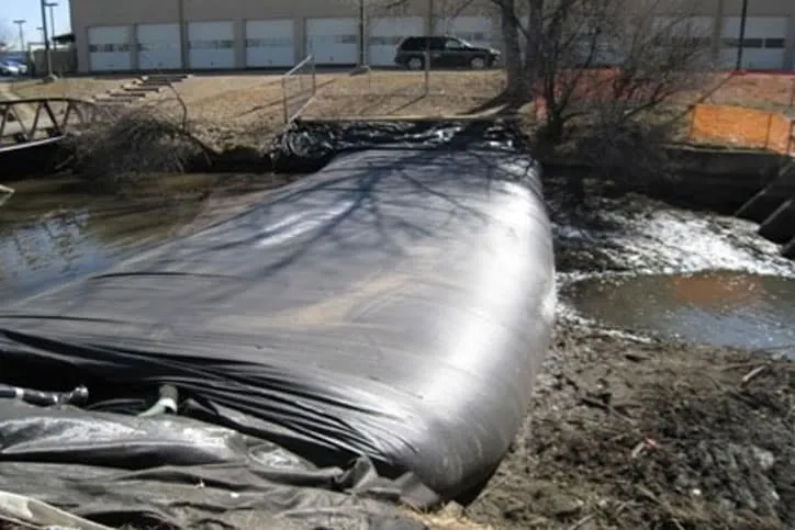 Portable Cofferdam Used for Dewatering Area
