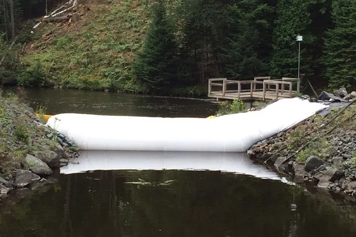 Dam-It-Dams Flood Protection On River