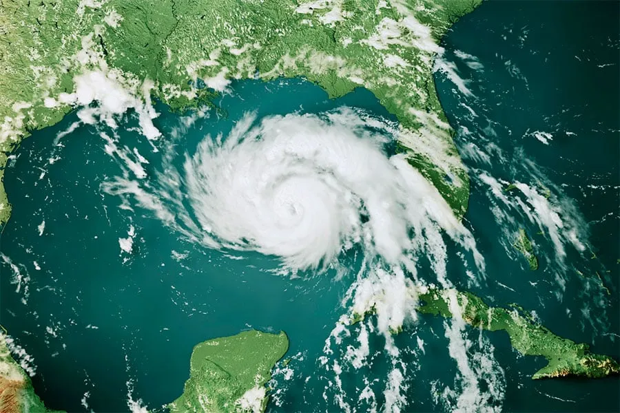 Hurricane Near Florida