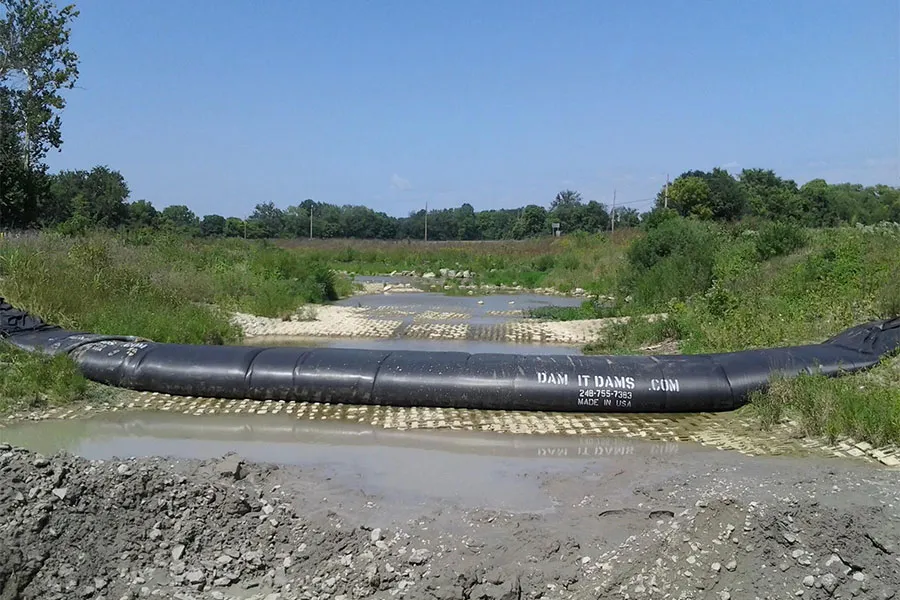 Water-Inflated Cofferdam