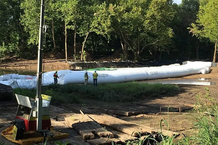 Installation Procedures For Water Filled Cofferdams
