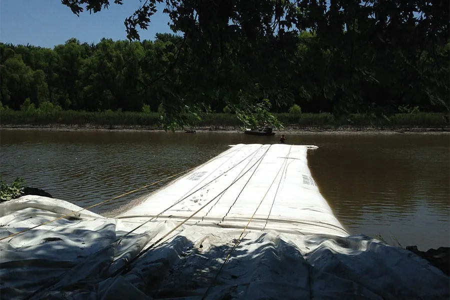 Water Inflated Cofferdams