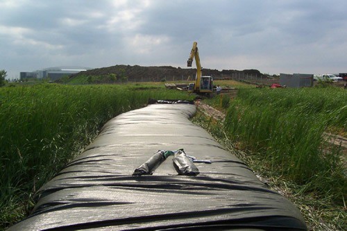 Water Filled Cofferdam Wetlands 28