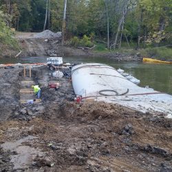 Temporary Cofferdam River crossing 6 - Dam-It-Dams