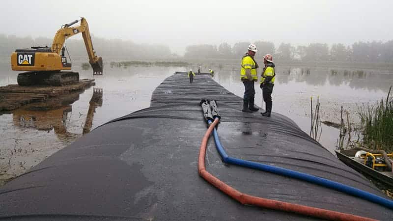 Choose Inflatable Cofferdams for Boat Ramp Construction