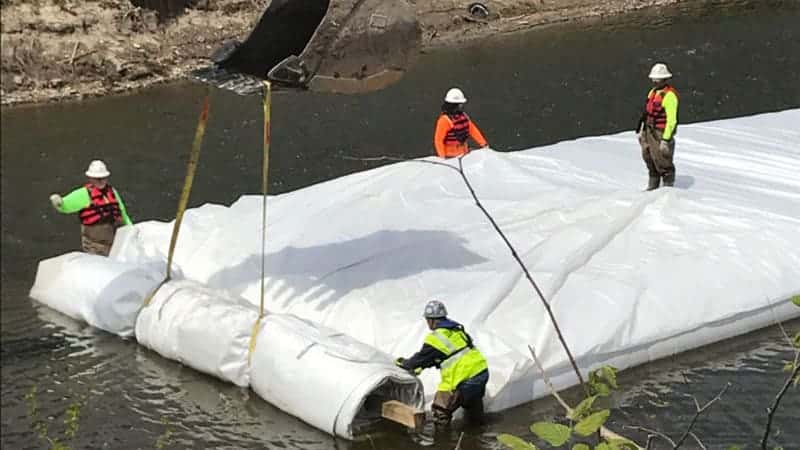Rent a Portable Cofferdam to Handle Your Site Dewatering Needs